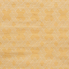 Load image into Gallery viewer, Schumacher Hix Embroidered Jute Wallpaper 5008960 / Natural