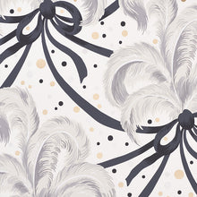 Load image into Gallery viewer, Schumacher Plumes Et Rubans Wallpaper 5009182 / Champagne