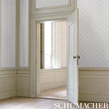 Load image into Gallery viewer, Schumacher Fleur De Lis Wallpaper 5009502 / Grey