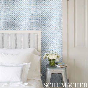 Schumacher Trevi Diamond Wallpaper 5009540 / Porcelain