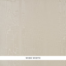 Load image into Gallery viewer, Schumacher Moire Wallcovering Wallpaper 5009670 / Parchment