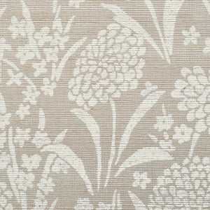 Schumacher Chrysanthemum Shimmer Wallpaper 5009790 / Moonstone