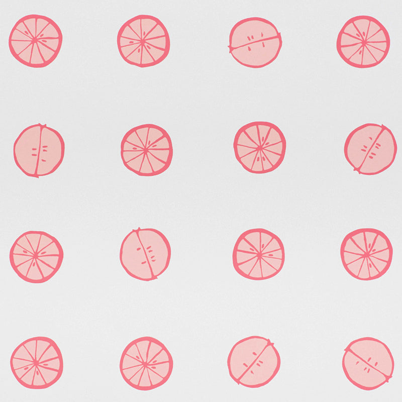 Schumacher Lemonade Wallpaper 5009821 / Grapefruit