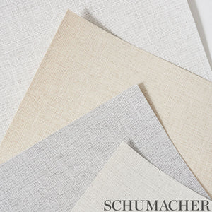 Schumacher Lotte Wallpaper 5010041 / Whitewash