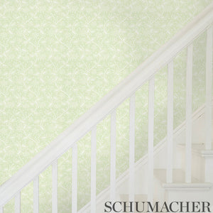 Schumacher Darby Wallpaper 5010181 / Leaf