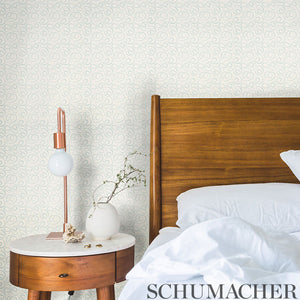 Schumacher Dorian Wallpaper 5010360 / Sky