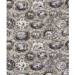 Schumacher Plates & Platters Wallpaper 5010411 / Neutral