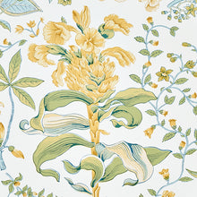 Load image into Gallery viewer, Schumacher Pomegranate Botanical Wallpaper 5010442 / Citron