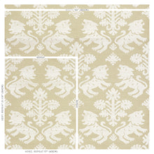 Load image into Gallery viewer, Schumacher Regalia Sisal Wallpaper 5010531 / Ivory On Natural