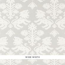 Load image into Gallery viewer, Schumacher Regalia Sisal Wallpaper 5010532 / Ivory On Silver