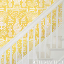 Load image into Gallery viewer, Schumacher Hellene Wallpaper 5010550 / Yellow