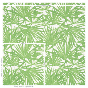 Schumacher Sunlit Palm Wallpaper 5010560 / Green