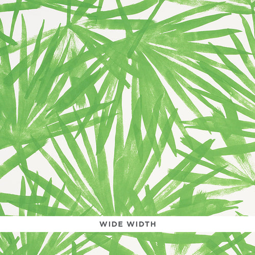 Schumacher Sunlit Palm Wallpaper 5010560 / Green