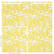 Load image into Gallery viewer, Schumacher Sunlit Palm Wallpaper 5010561 / Yellow