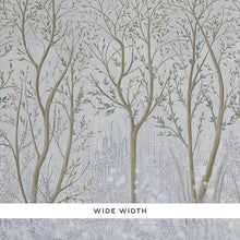 Load image into Gallery viewer, Schumacher Brindille Golden Accented Panel Set Wallpaper 5010920 / Dove