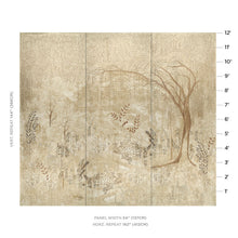 Load image into Gallery viewer, Schumacher Bisou Panel Set Wallpaper 5010932 / Gold
