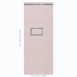 Schumacher Coffee Bean Wallpaper 5011140 / Pink