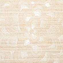 Load image into Gallery viewer, SCHUMACHER LOTUS EMBROIDERY SISAL WALLPAPER 5011210 / IVORY