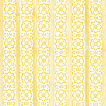 Load image into Gallery viewer, Schumacher Sunda Hand Blocked Print Wallpaper 5011222 / Yellow