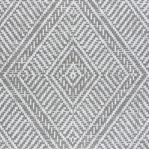 Schumacher Tortola Paperweave Wallpaper 5011253 / Grey