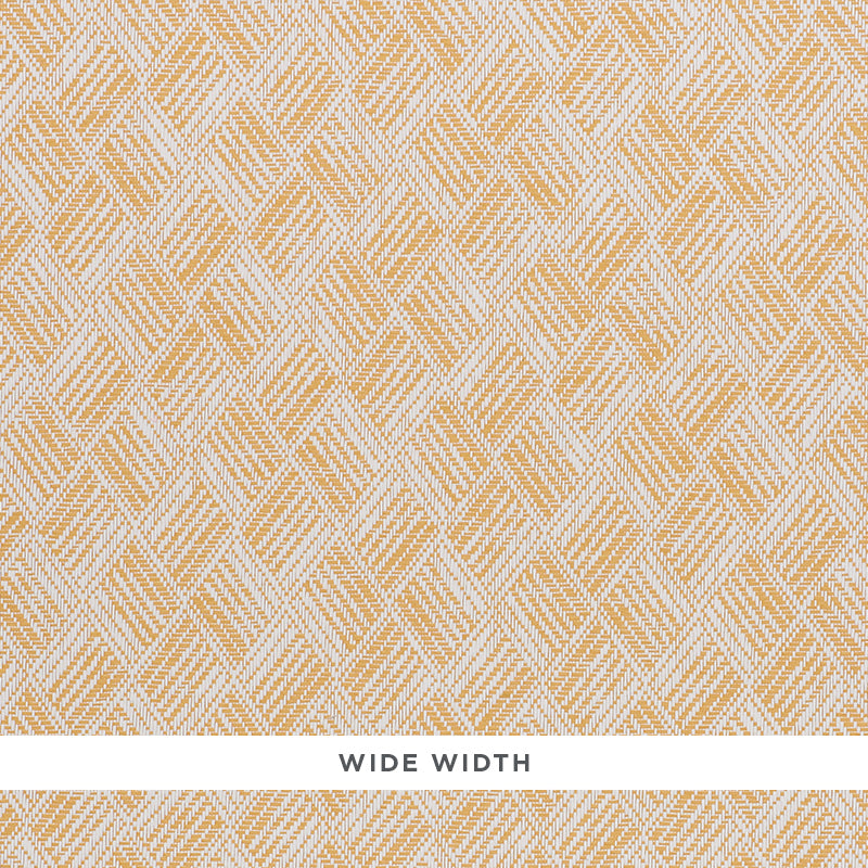 Schumacher Ashberg Paperweave Wallpaper 5011261 / Yellow