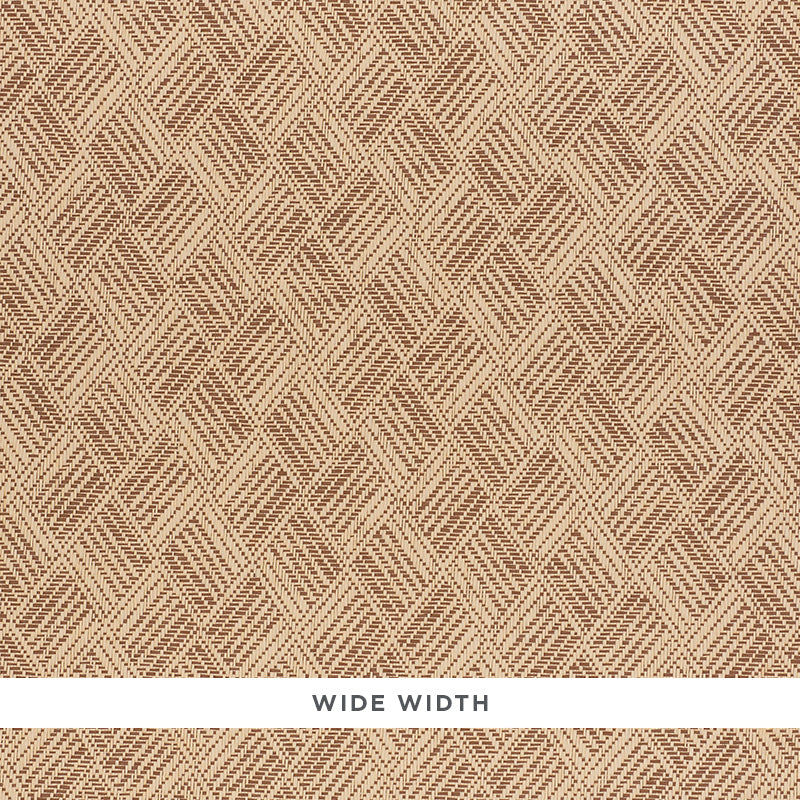 Schumacher Ashberg Paperweave Wallpaper 5011262 / Brown