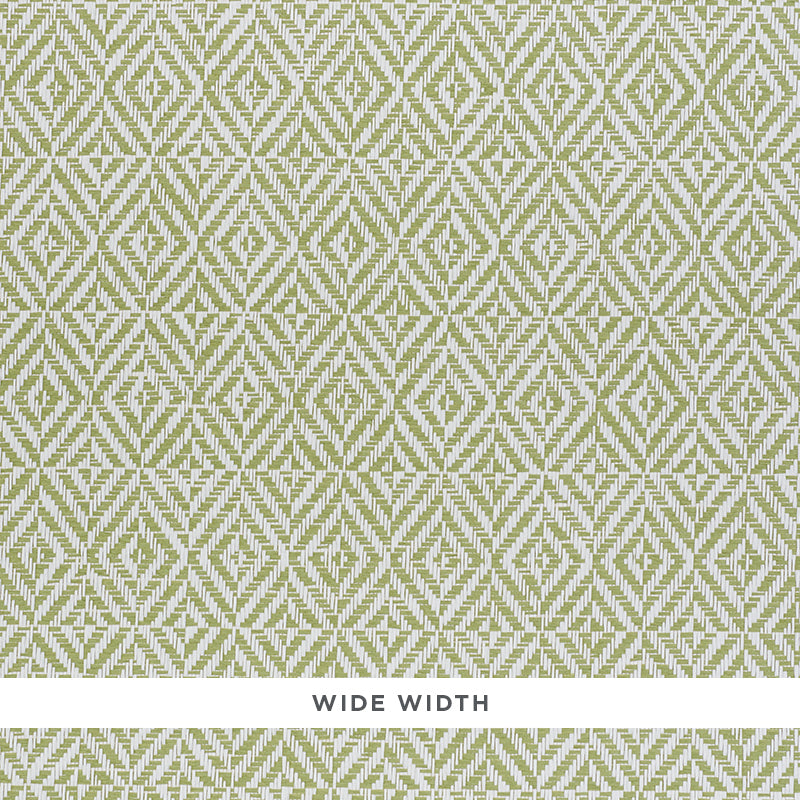 Schumacher Jubilee Paperweave Wallpaper 5011270 / Green