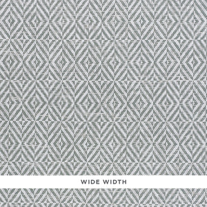 Schumacher Jubilee Paperweave Wallpaper 5011271 / Grey