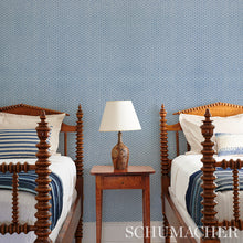 Load image into Gallery viewer, SCHUMACHER ABACO PAPERWEAVE WALLPAPER 5011282 / BLUE
