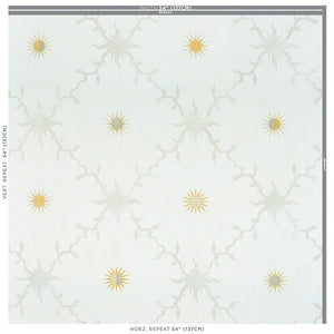 Schumacher Palladio Trellis Wallpaper 5011371 / Neutral