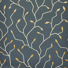 Load image into Gallery viewer, Schumacher Cymbeline Wallpaper 5011382 / Charcoal &amp; Gold
