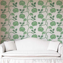 Load image into Gallery viewer, Schumacher Queen Fruit Wallpaper 5011410 / Silver White