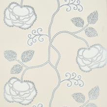 Load image into Gallery viewer, Schumacher Queen Fruit Wallpaper 5011410 / Silver White