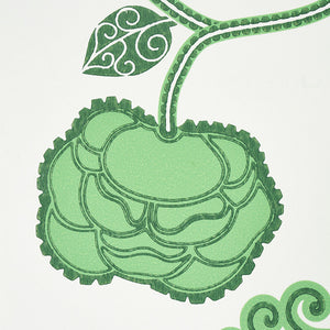 Schumacher Queen Fruit Wallpaper 5011411 / Jade