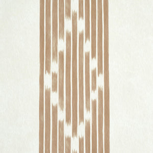 Schumacher Sequoia Stripe Wallpaper 5011530 / Brown