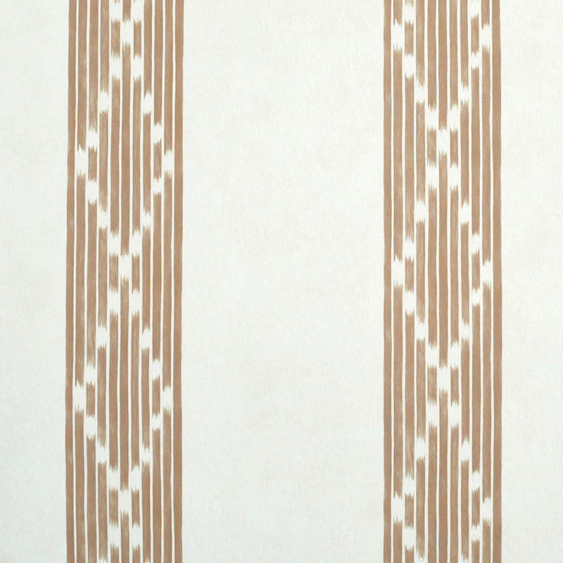 Schumacher Sequoia Stripe Wallpaper 5011530 / Brown