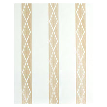 Load image into Gallery viewer, Schumacher Sequoia Stripe Wallpaper 5011531 / Camel