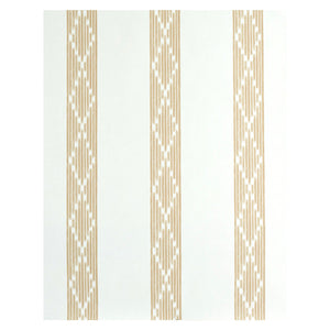 Schumacher Sequoia Stripe Wallpaper 5011531 / Camel