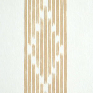 Schumacher Sequoia Stripe Wallpaper 5011531 / Camel