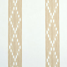 Load image into Gallery viewer, Schumacher Sequoia Stripe Wallpaper 5011531 / Camel
