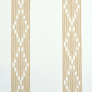 Schumacher Sequoia Stripe Wallpaper 5011531 / Camel