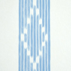 Schumacher Sequoia Stripe Wallpaper 5011532 / Blue