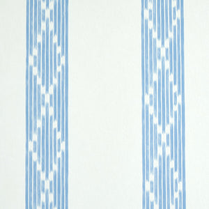Schumacher Sequoia Stripe Wallpaper 5011532 / Blue