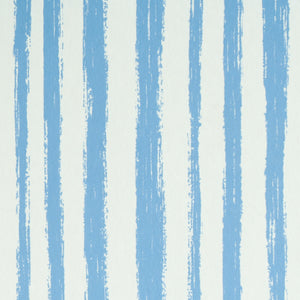 Schumacher Sketched Stripe Wallpaper 5011541 / Blue