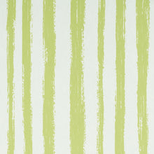 Load image into Gallery viewer, Schumacher Sketched Stripe Wallpaper 5011542 / Green