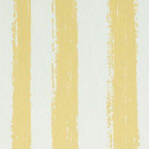 Schumacher Sketched Stripe Wallpaper 5011543 / Yellow