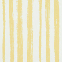 Load image into Gallery viewer, Schumacher Sketched Stripe Wallpaper 5011543 / Yellow