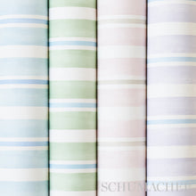 Load image into Gallery viewer, Schumacher Watercolor Stripe Wallpaper 5011570 / Leaf