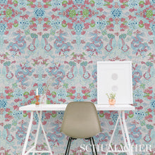 Load image into Gallery viewer, Schumacher Magic Mountain Dragon Wallpaper 5011591 / Blush