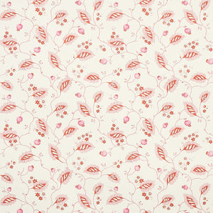 Schumacher Maryam Vine Wallpaper 5011602 / Pink & Red